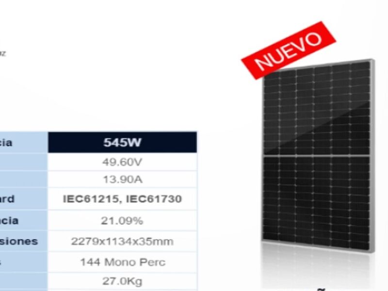 Panel Solar Seraphim México