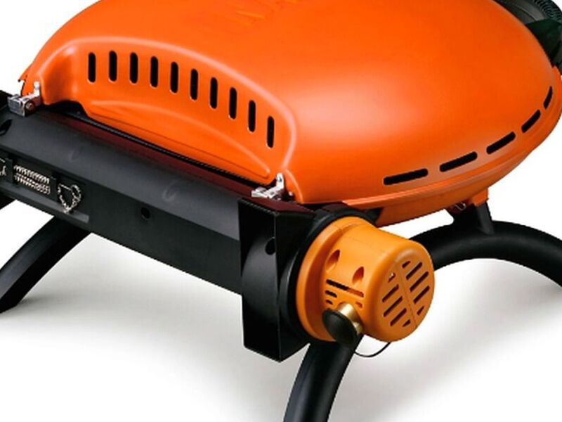 NARANJA PARRILLA DE GAS PORTÁTIL