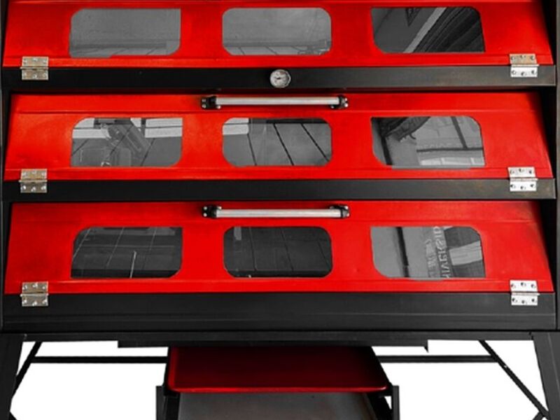  Lightbox Horno Galvanizado de 9 Charola
