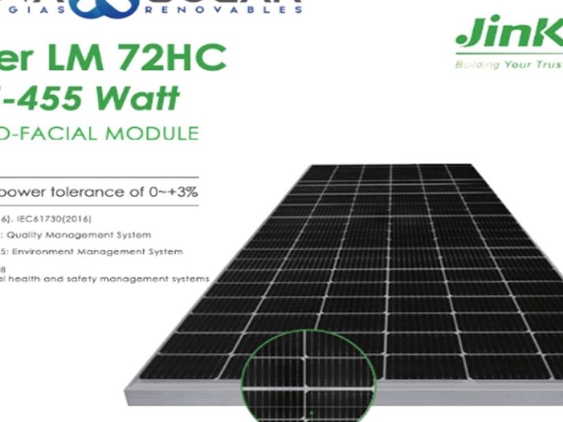 Panel Solar Jinko Tiger Coahuila