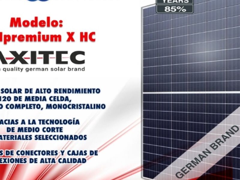 Paneles Fotovoltaicos AXITEC Coahuila