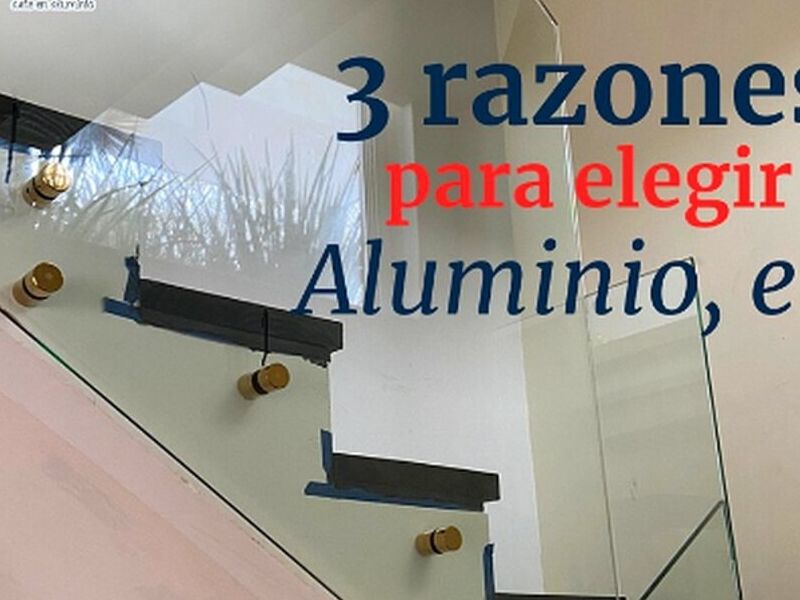 Barandal aluminio JUarez