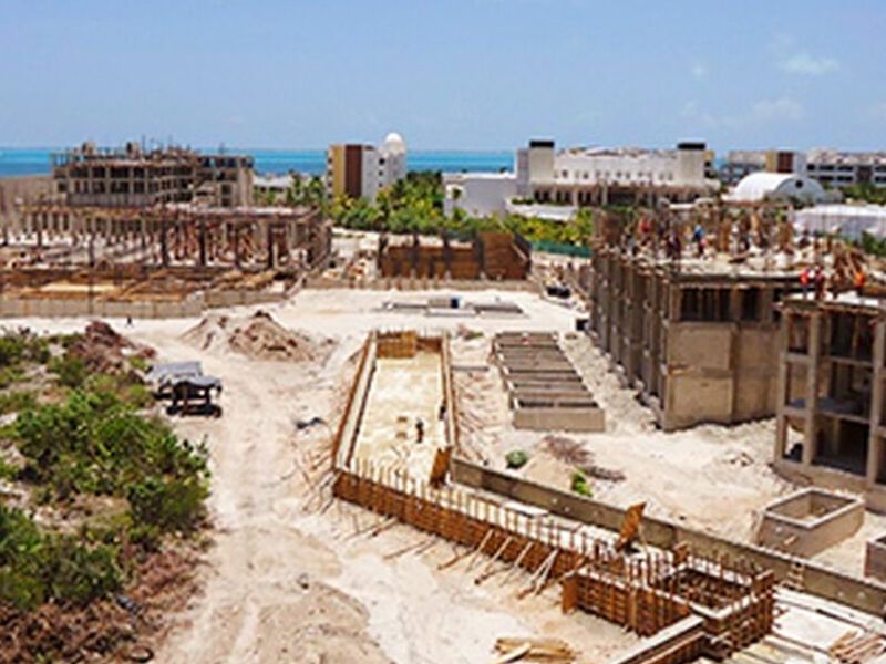 Construcción turistica  México