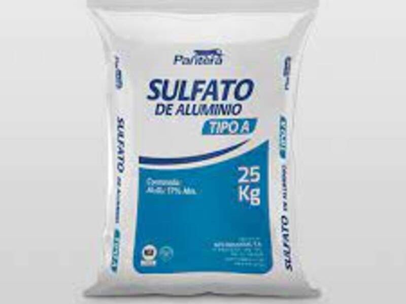 Sulfato Aluminio Libre de Fe México