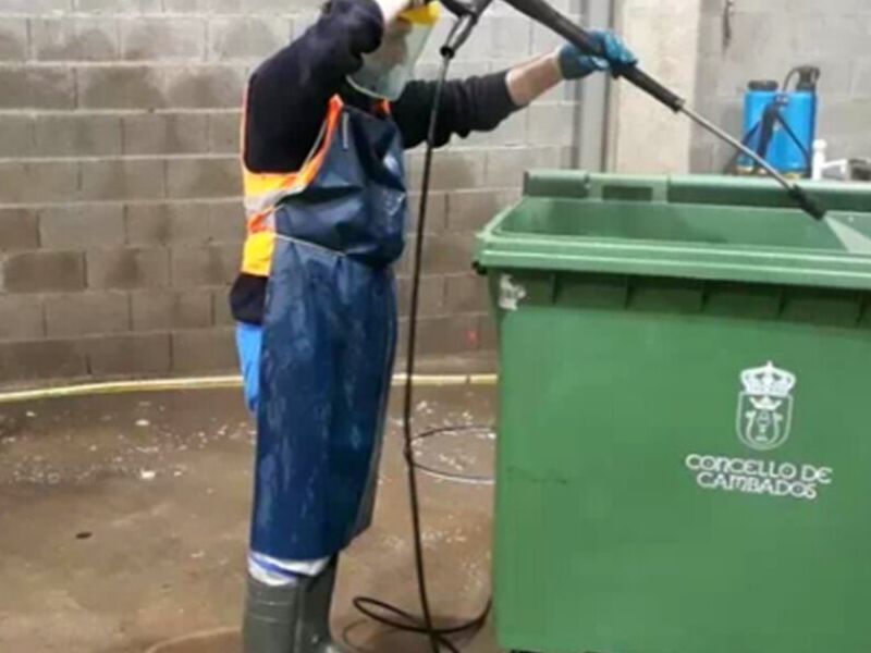 Limpieza contenedores y tambos