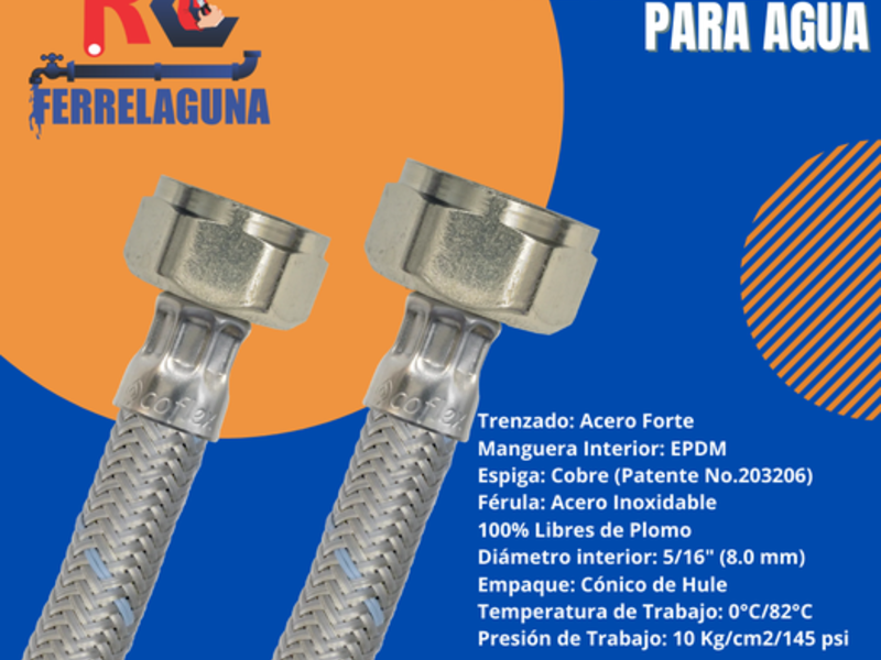 Conector Flexible Agua México