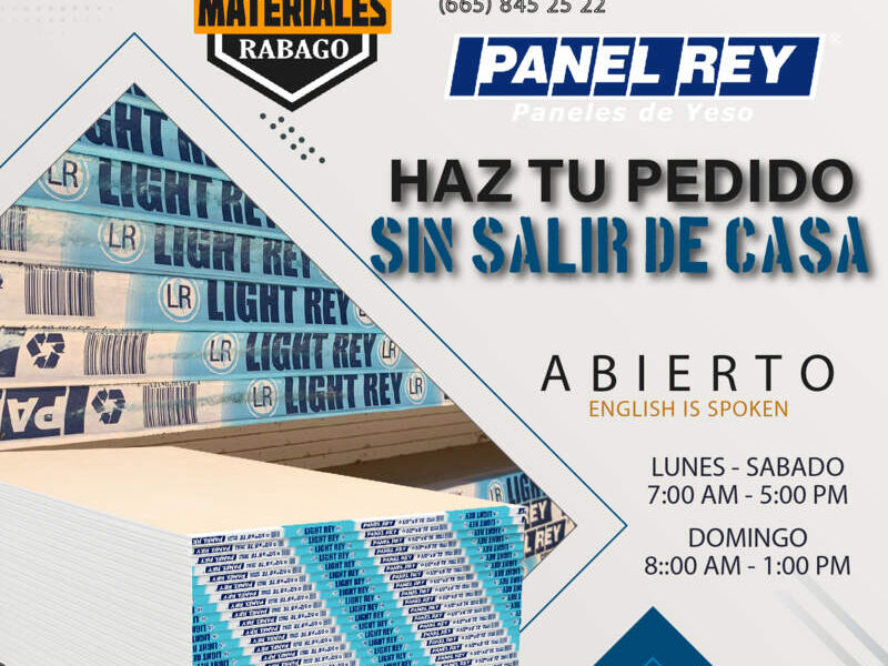 Paneles yeso Panel Rey México 