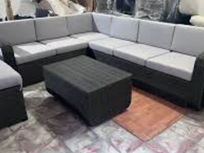 Sillón Tapizado Gris Monterrey