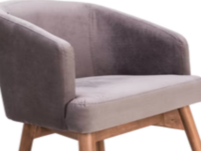 Sillon Madera Tapizado Mexico