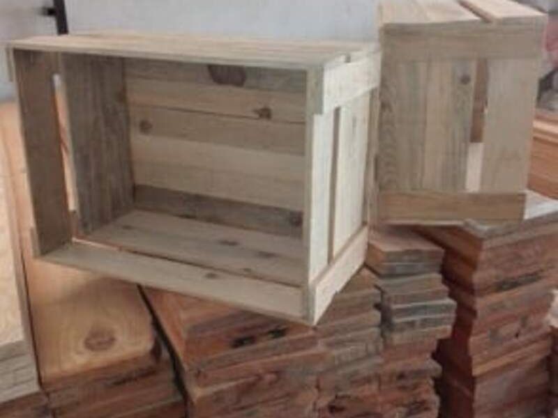Caja de madera de pino Querétaro