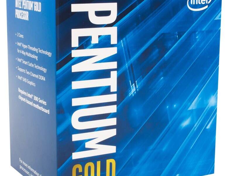 Procesador Intel Pentium Gold México