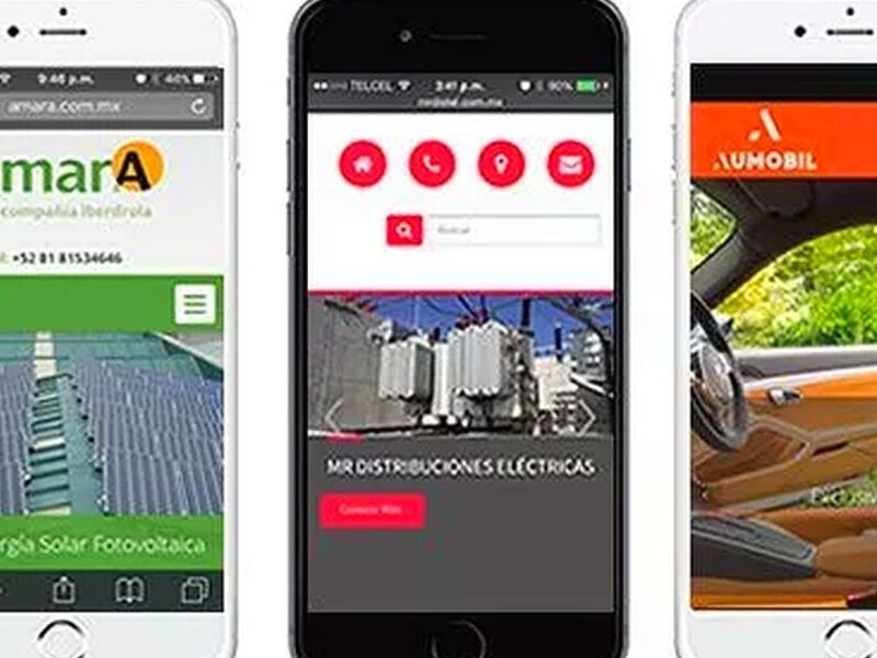 Diseño de Sitio Web Móvil en Monterrey