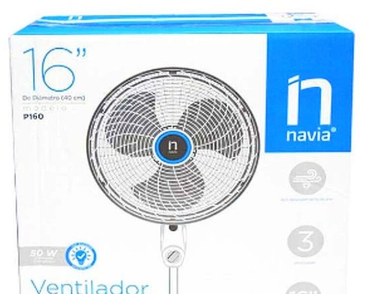 Ventilador De Pedestal Blanco