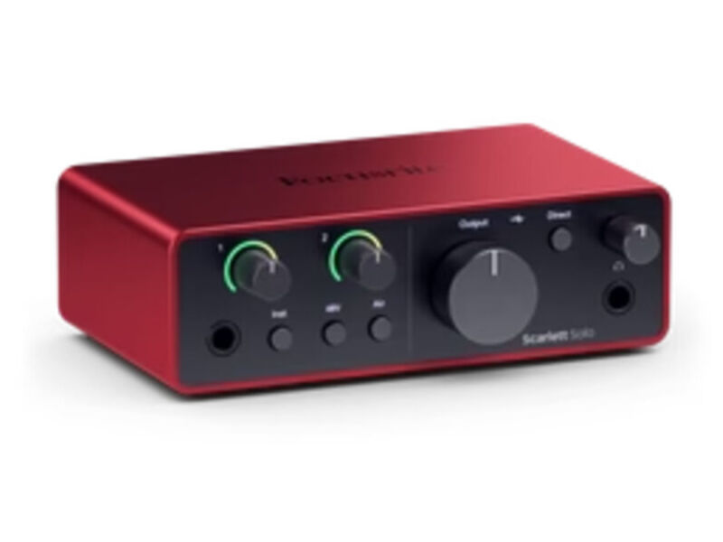 Focusrite Scarlett Solo México