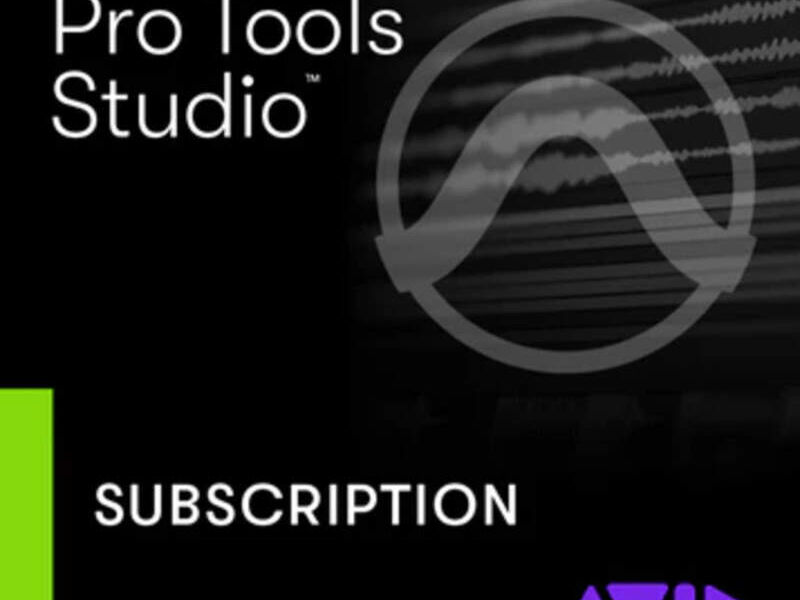 Pro Tools Studio Suscripción anual México