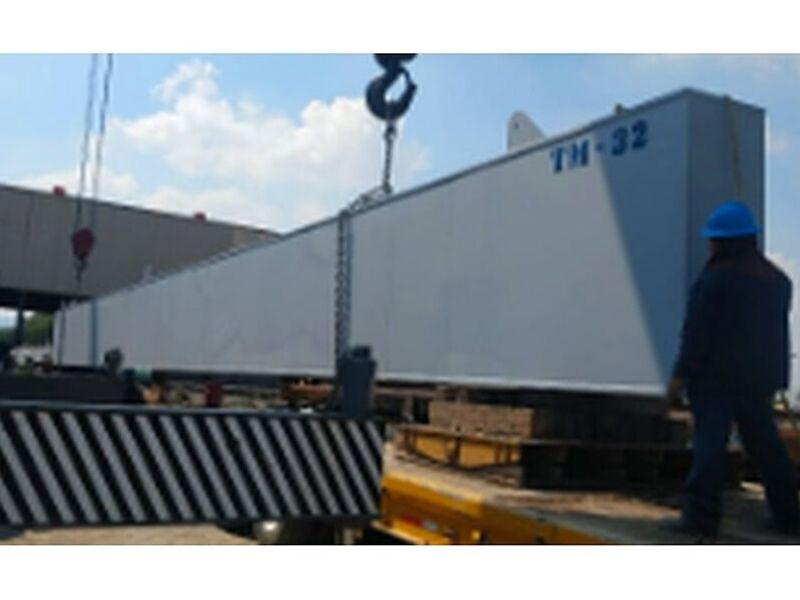 TRABES PUENTES FERROCARRIL México