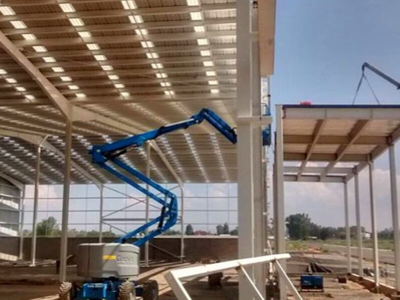 Construcción naves industriales México 