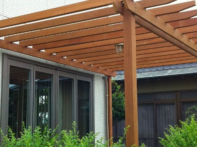 Pergolas Madera Monterrey 