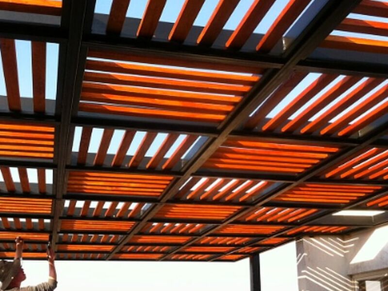 Pergola paralela Monterrey 