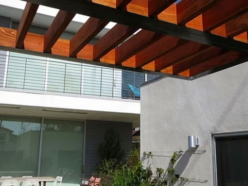Pergolas Madera Monterrey.