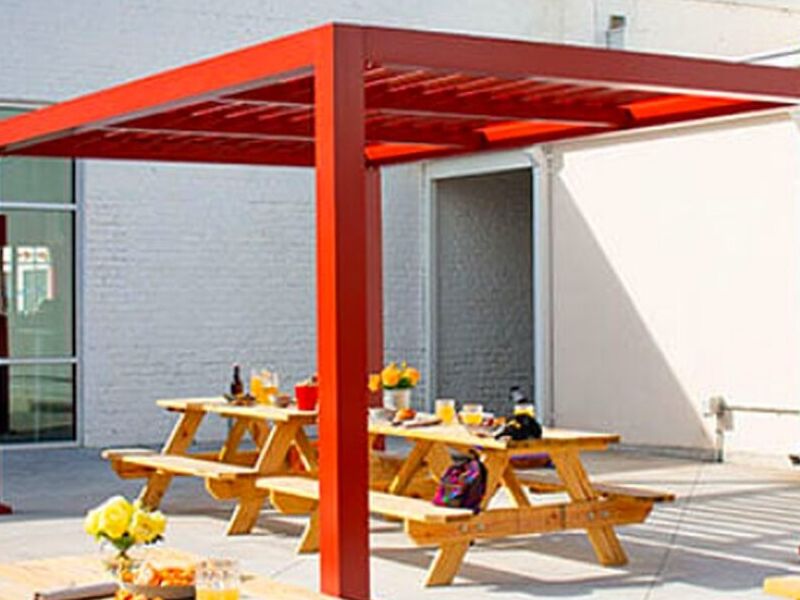 Pergola Roodfgarden Mexico 