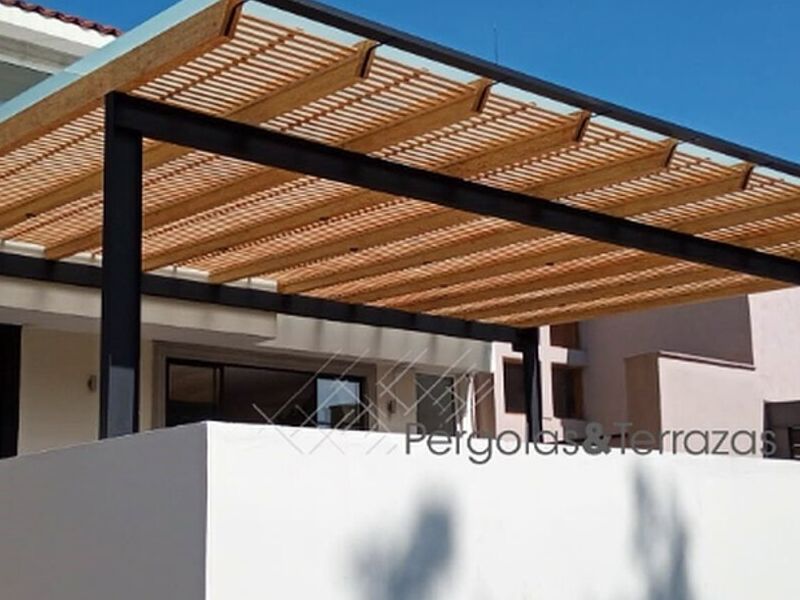 Pergola Terraza Mexico 