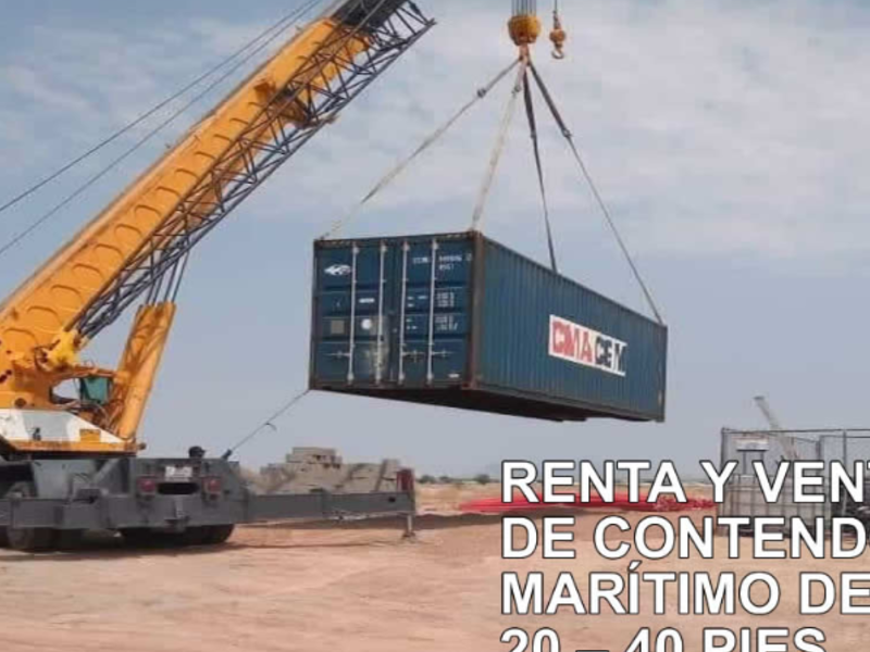 Renta contenedores marítimos méxico