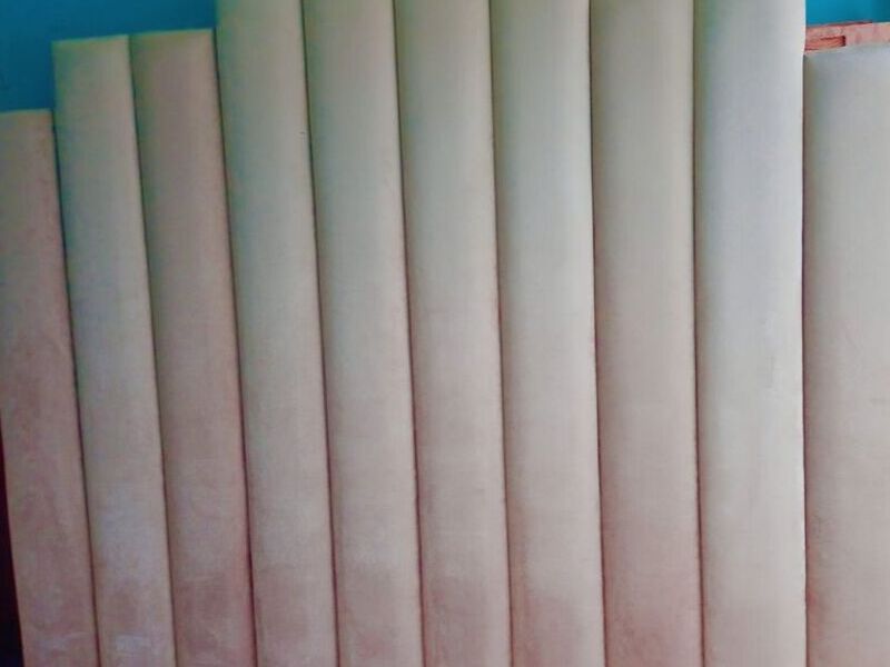 Cabecera Tapizada Beige Chiapas