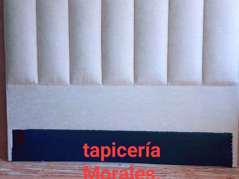 Cabecera Tapizada Blanca Chiapas