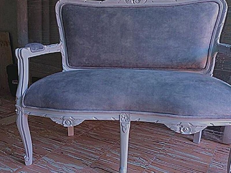 Sillón Tapizado Gris Chiapas