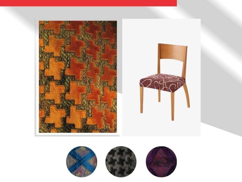Textil Lino Jacquard Café Chiapas