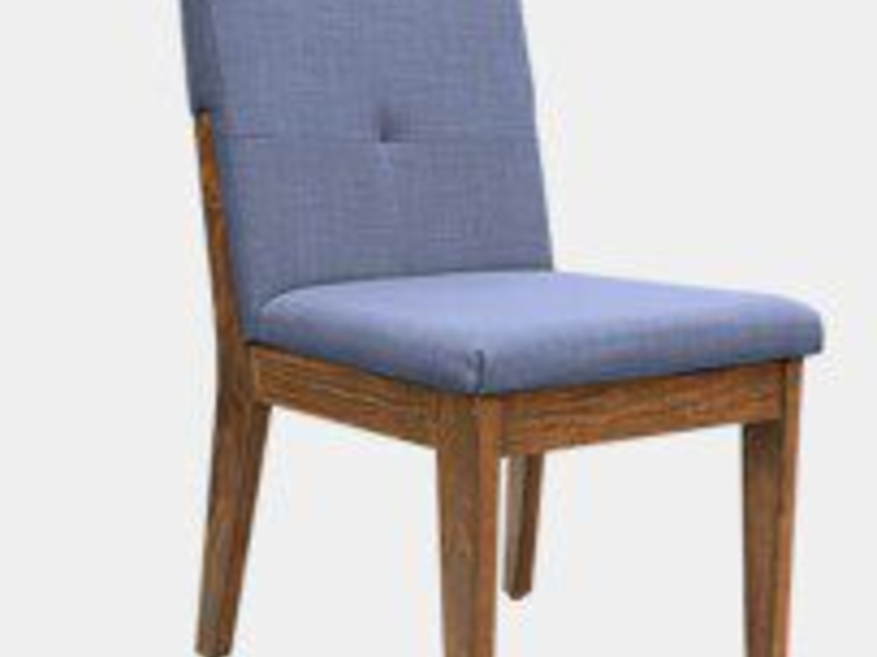 Silla Madera Tapiz Azul México