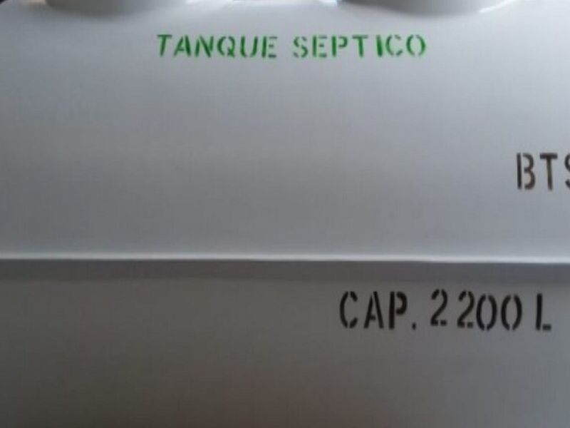 Tanques sépticos 2200L. BAJÍO