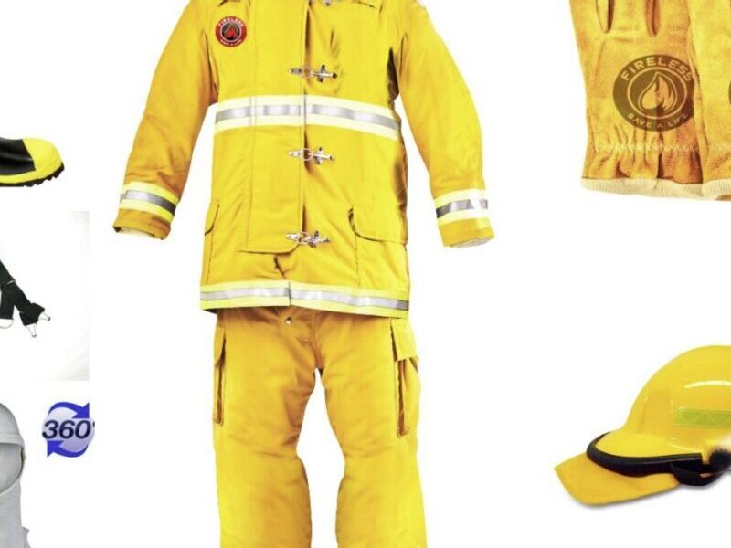 Kit traje bombero México 