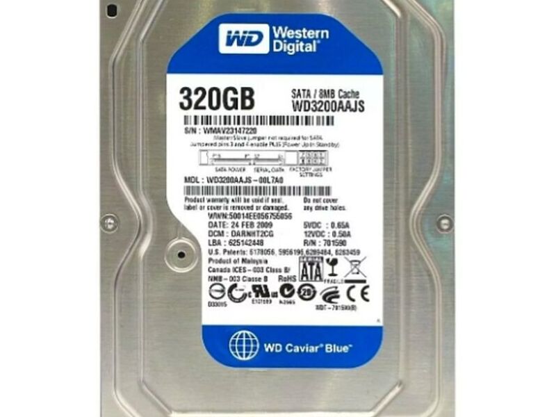 Disco duro de 320gb sata para pc Cuauhtémoc