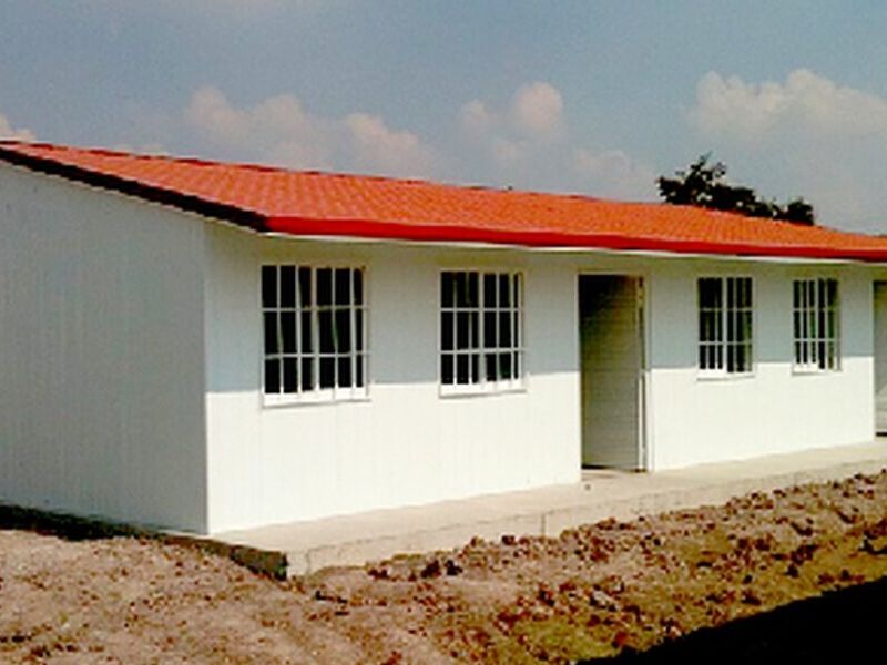 Construcción aulas adosadas México 