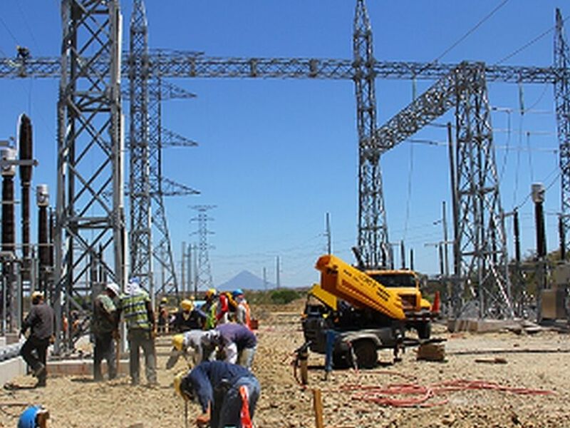 Construcción subestaciones eléctricas México 