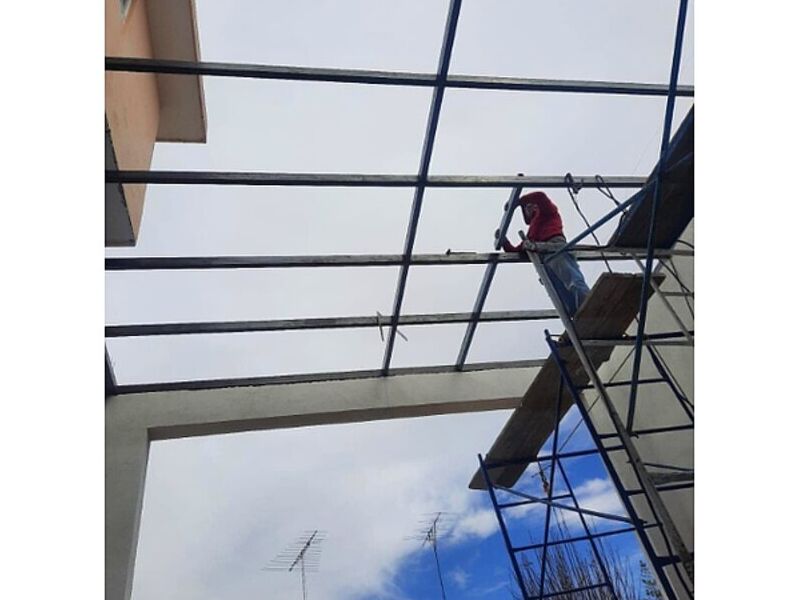 Instalación cubiertas metálicas México  