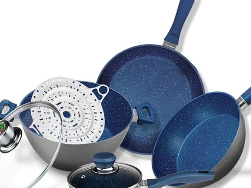 BATERÍA DE COCINA FLAVORSTONE CON SARTENES