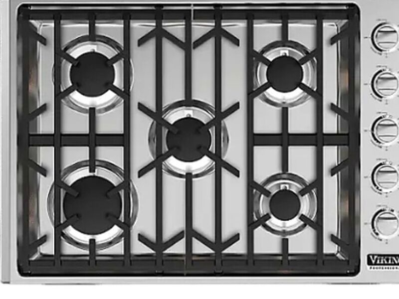 Gas Cooktop-5 Burners-Stainless VIKING