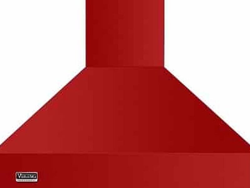 Campana Chimenea de Pared-Rojo Manzana VIKING