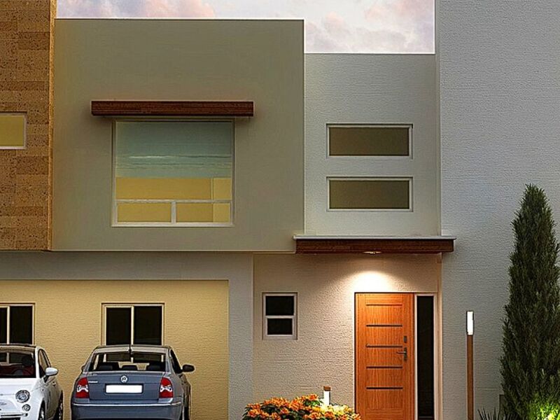ARQUITECTURA CASA GARAGE MEXICO