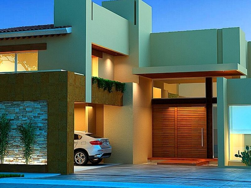 ARQUITECTURA CASA VARIOS PISOS MEXICO