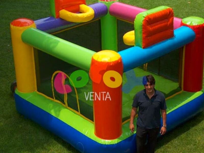 Inflable Canchita Basket CDMX