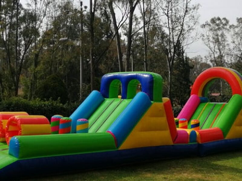 Inflable combo extreme renta CDMX