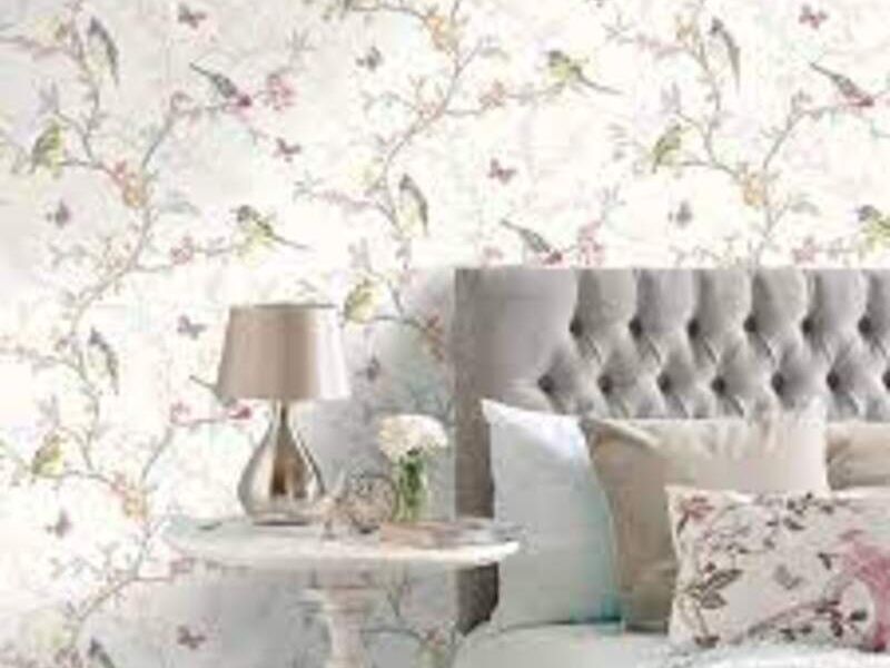 Papel Tapiz Floreado Torreón