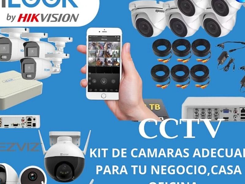 Kit video vigilancia México