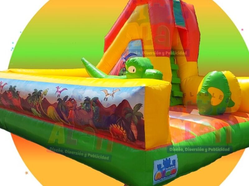 Inflable escalasauria CDMX