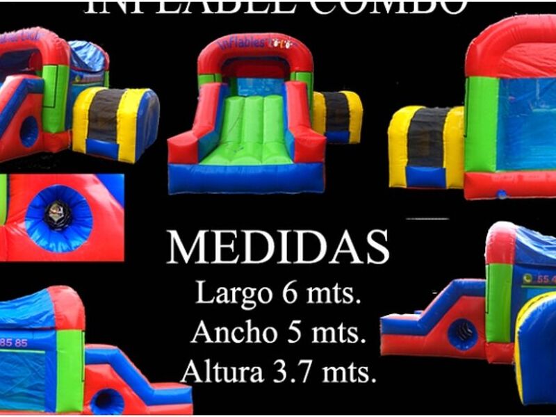 Inflable Combo CDMX