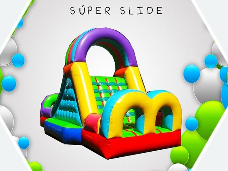 Inflable super slider CDMX
